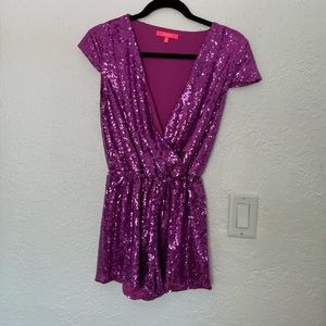 Sequin romper